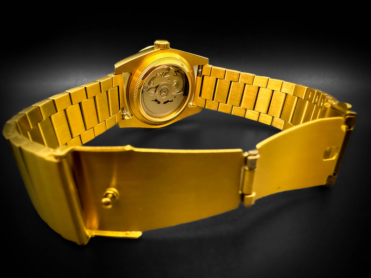 MONTRE AUTOMATIQUE RETRO FULL GOLD ⎮ 36mm